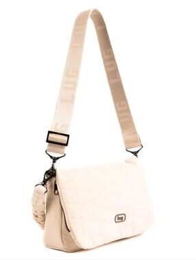 $90 Retail Lug Bina Crossbody Plus Shoulder Strap In Macadamia, NWOT